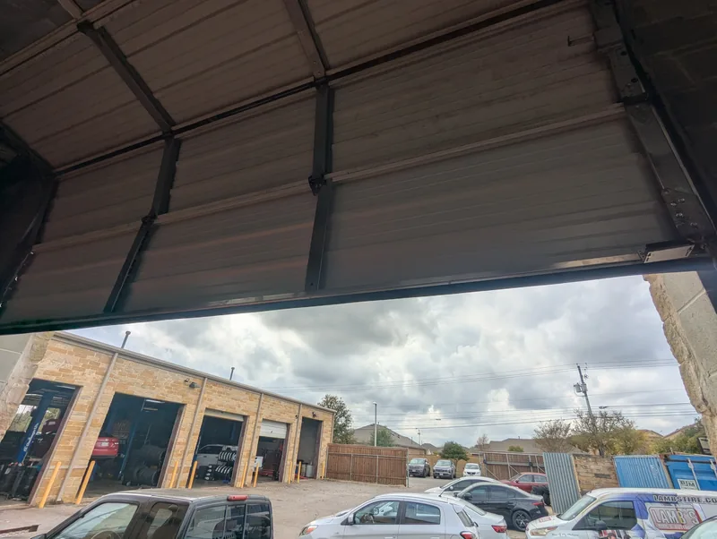 Commercial roll-up garage door service — Greater Austin TX